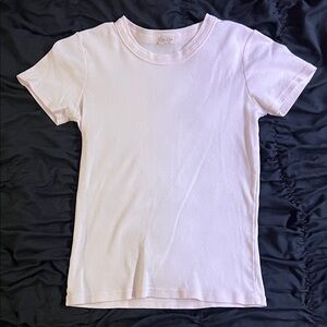 baby pink brandy tee